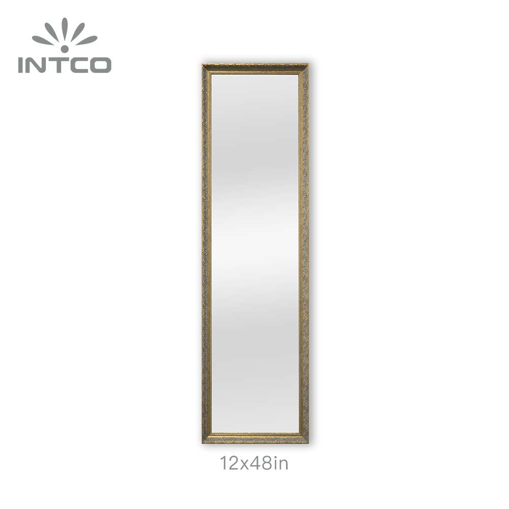 12x48 gold antique full length mirror frame